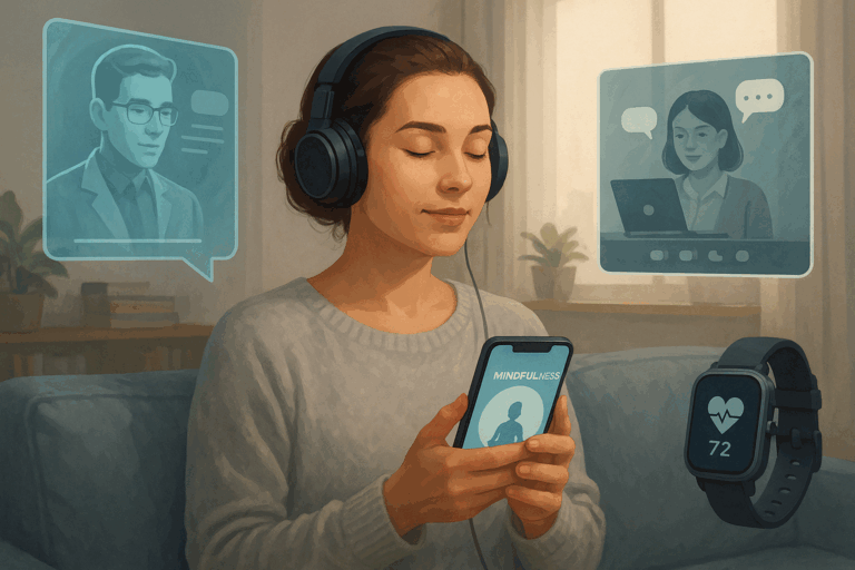 Kesehatan Mental Digital 2025: AI Terapi, Aplikasi Mindfulness, dan Dukungan Virtual