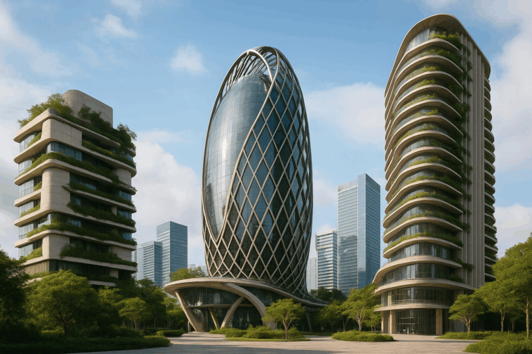 Bangunan Masa Depan 2025: Material Pintar, Desain Adaptif, dan Arsitektur Berkelanjutan