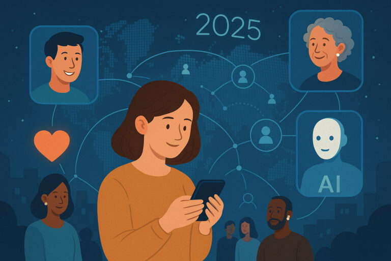 Teknologi Sosial 2025: Algoritma Empati, AI Komunitas, dan Dunia Tanpa Sekat Digital