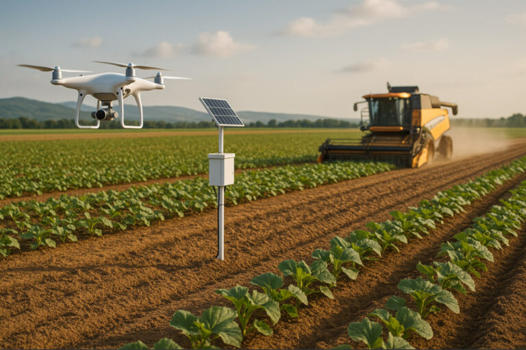 Pertanian Cerdas 2025: Drone Agrikultur, Sensor Tanah IoT, dan Panen Otomatis