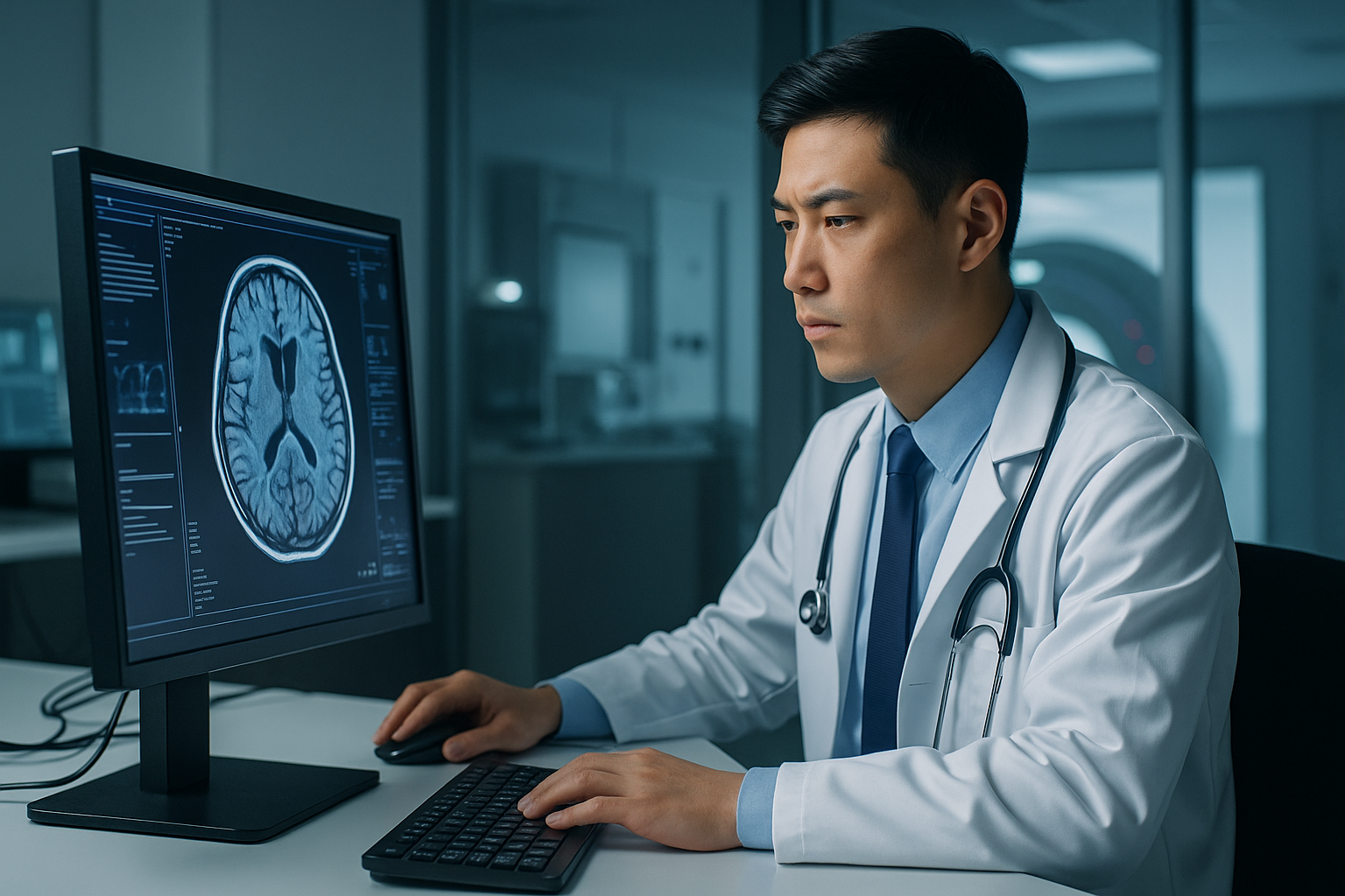 AI dalam diagnosa dini penyakit kronis di laboratorium medis modern