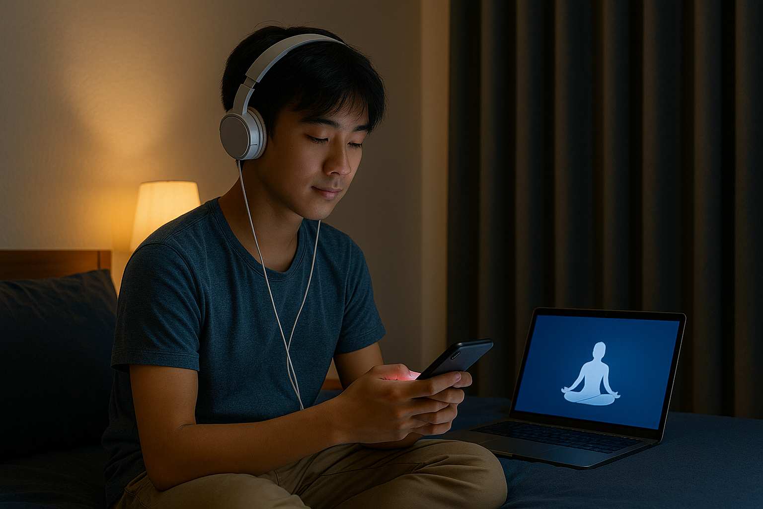 remaja menjaga kesehatan mental dengan teknologi digital