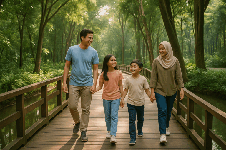 Wisata Hutan Kota: Ruang Hijau Baru untuk Keluarga