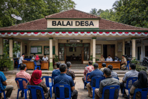 balai desa sebagai pusat pelayanan masyarakat