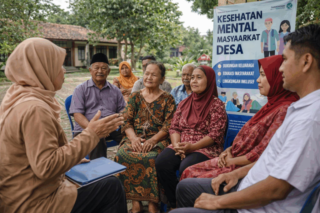 Kesehatan Mental Masyarakat Desa dan Peran Lingkungan Sosial