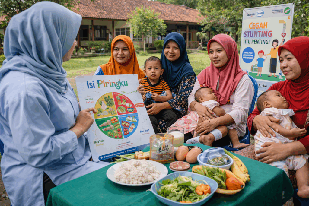 Pencegahan Stunting di Desa melalui Edukasi Gizi