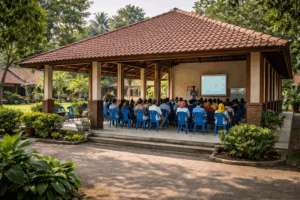 Pengelolaan Gedung Serbaguna Desa untuk Kegiatan Warga