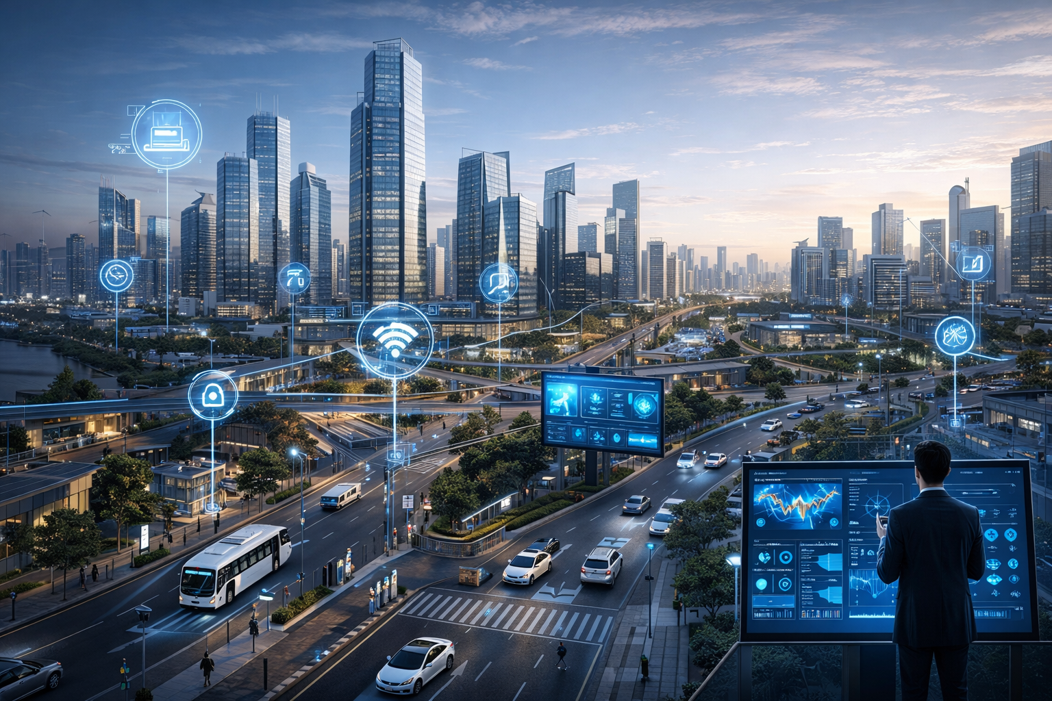 smart city Indonesia 2026 dengan teknologi kota pintar dan infrastruktur digital modern